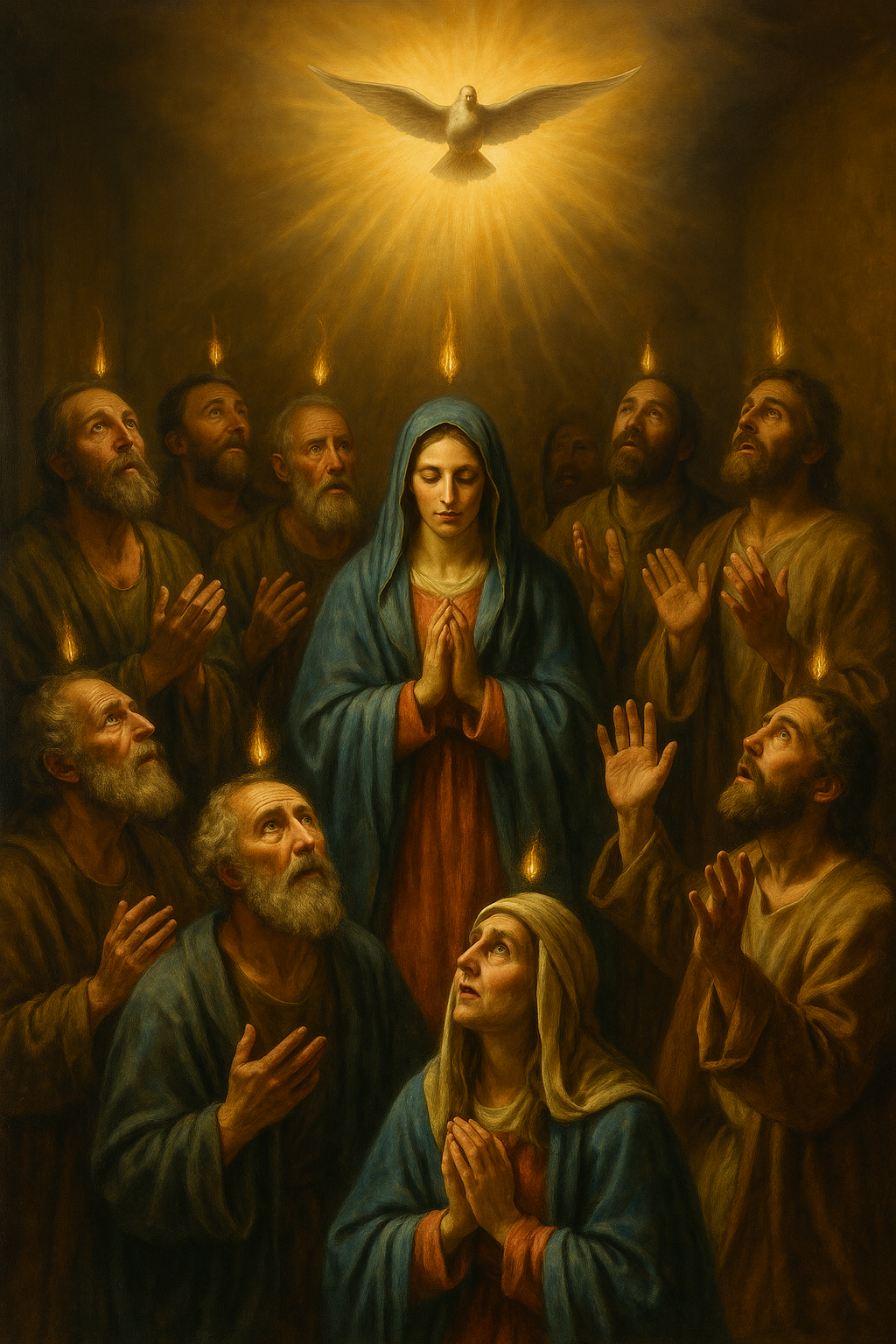 Pentecostés, la venida del Espíritu Santo
